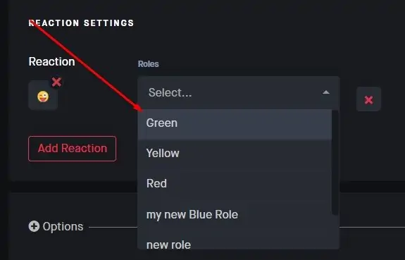 How to Make Reaction Roles on Discord 93 dyno-dashboard-select-role