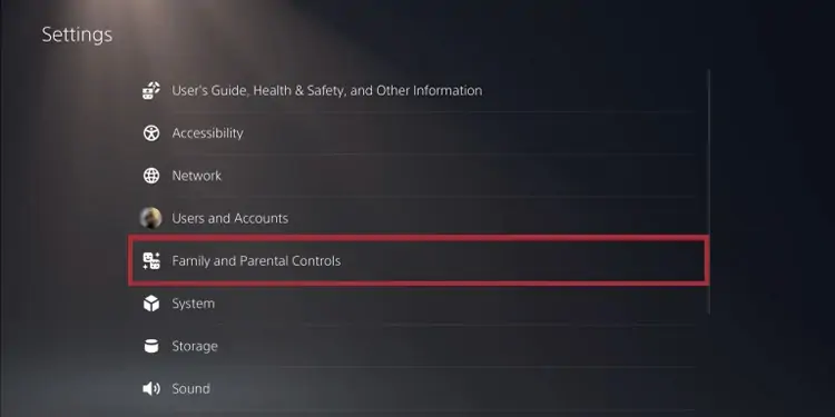 How to Check Hours Played On PS5/PS4? 31 family-settings