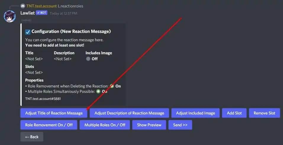 How to Make Reaction Roles on Discord 96 lawliet-select-adjust-title-of-reaction-message