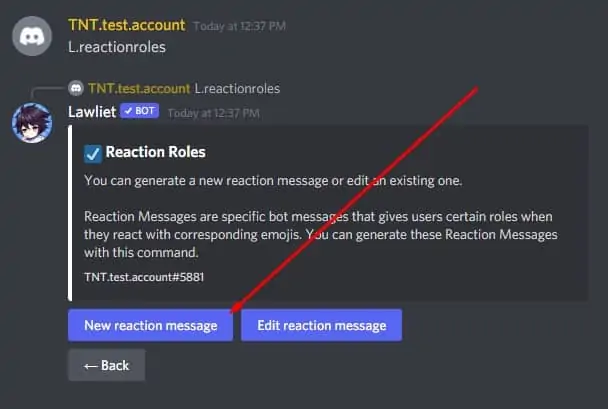 How to Make Reaction Roles on Discord 94 lawliet-select-new-reaction-message