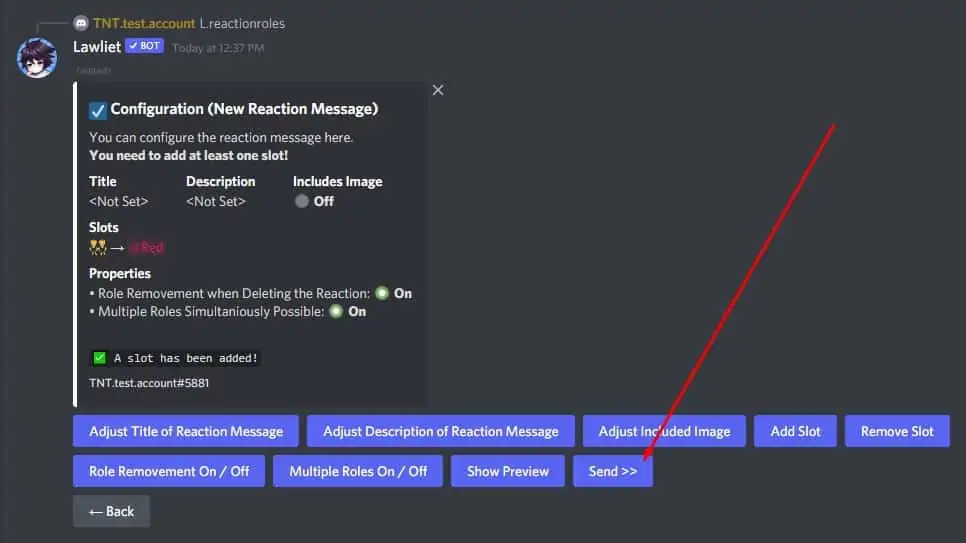 How to Make Reaction Roles on Discord 99 lawliet-select-send-to-add-role