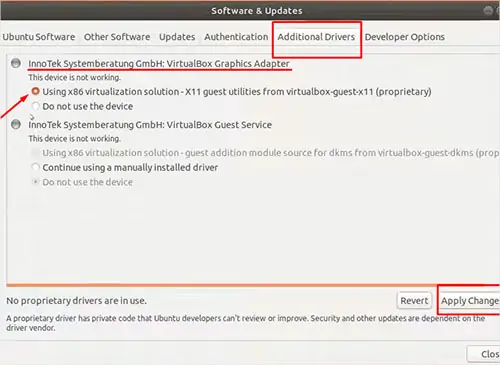 Detailed Guide for Updating AMD, Intel, NVIDIA Drivers 42 linux-additional-driver