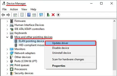 mice-and-pointing-device-update-drivers