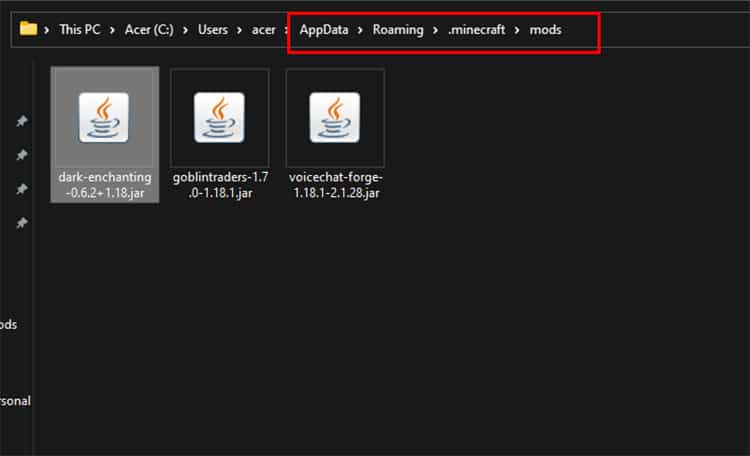 mods folder