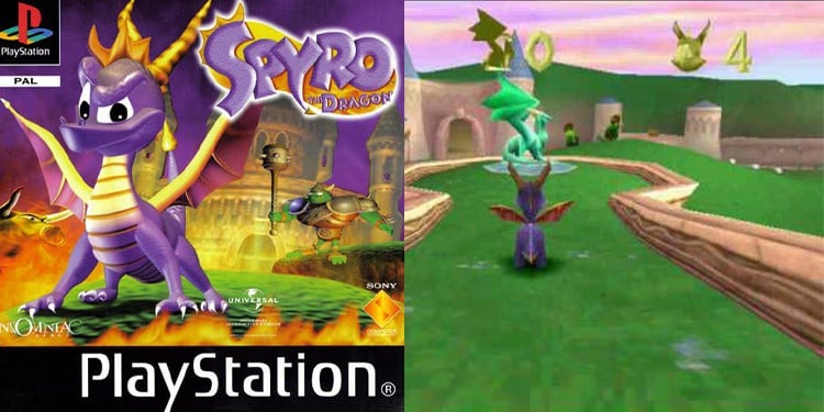 spyro the dragon 1998