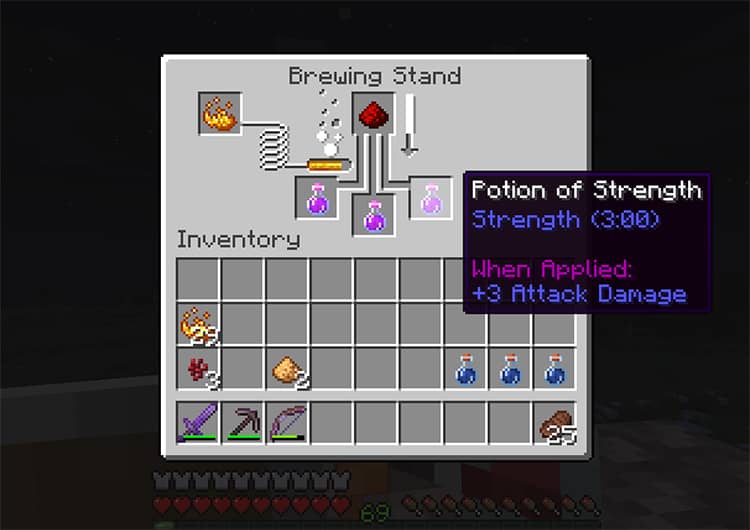 strength redstone