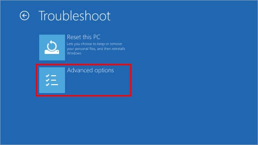 troubleshoot-advanced-options