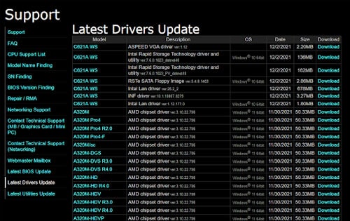 update-motherboard-drivers
