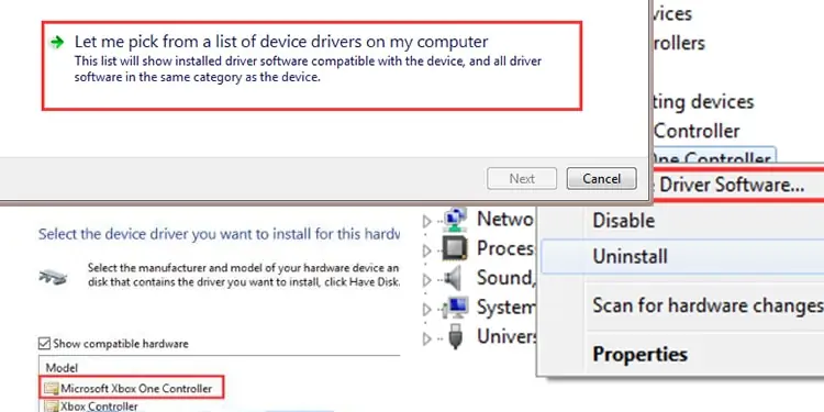 update-xbox-driver-manually