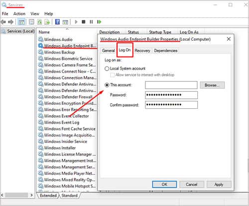 windows-audio-endpoint-builser-propetries-account