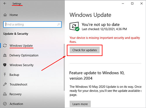 windows-update-checkupdates