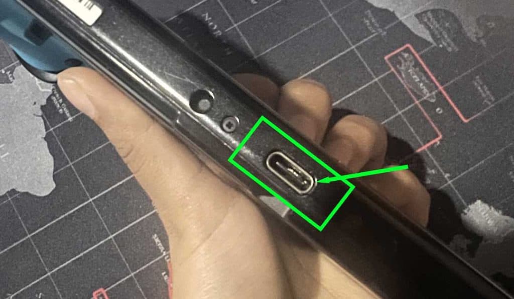 Nintendo Switch Won't Charge - 14 Ways To Fix It 7 Charging switch port
