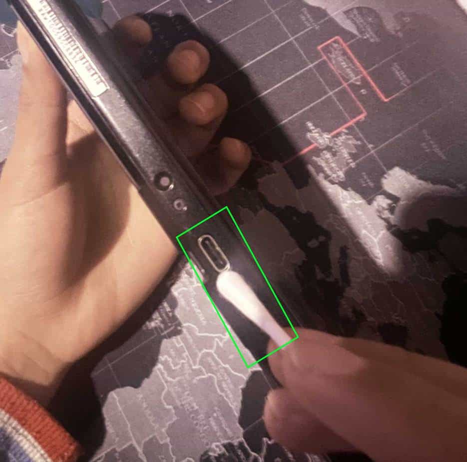 Clean the Charging Ports