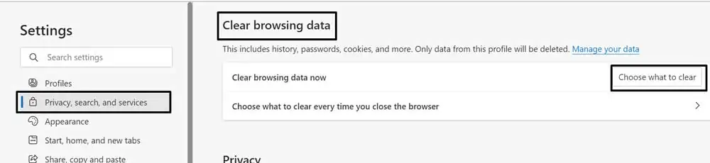 How to Clear Cache on Windows 36 Microsoft-Edge