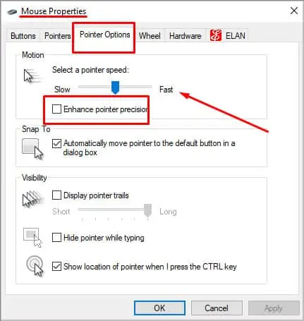 Mouse-properties-pointer-options