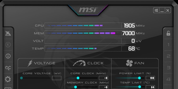 Msi afterburner