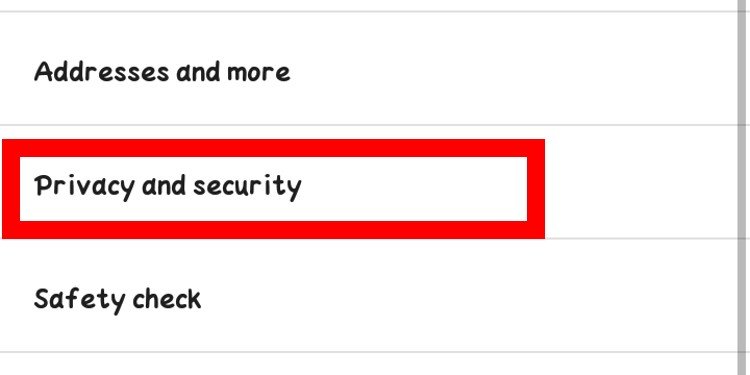 Privacy and security