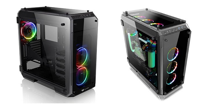 Best Full Tower PC Cases for ATX & E-ATX Builds in 2022 14 Thermaltake-View-71-RGB---Best-Full-Tower-Showcase-with-RGB-Lighting