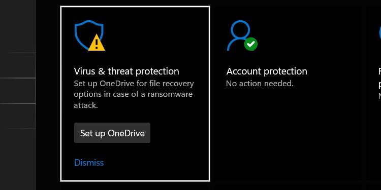 Virus and threat protection