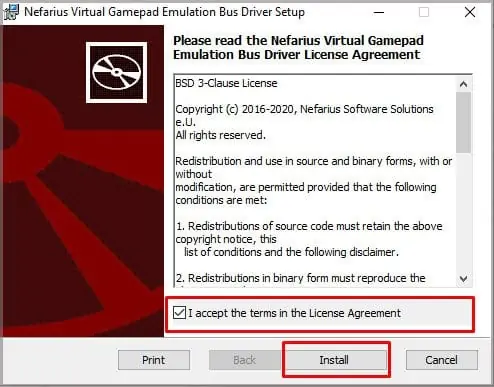 How to Connect Joy-Con to PC 29 accept-the-license-aggrement