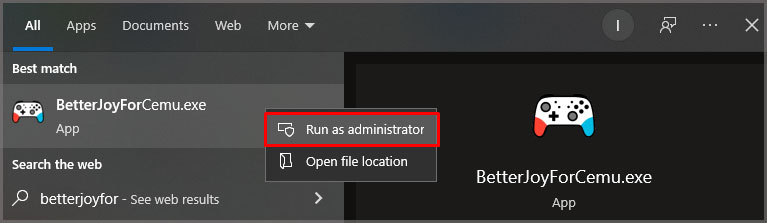 betterjoyfoecemu-run-as-an-administrator