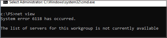 c-prompt-netview-error