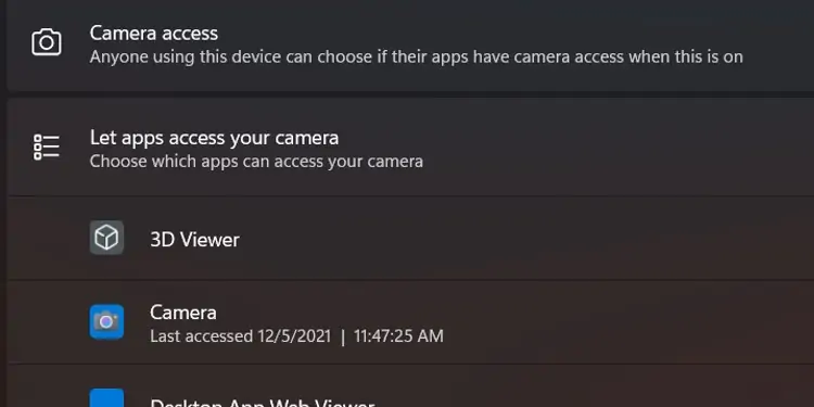 camear-access