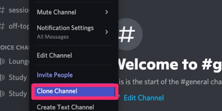 clone channel