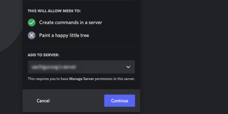 continue adding to server