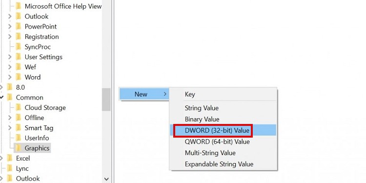 dword 32 bit value
