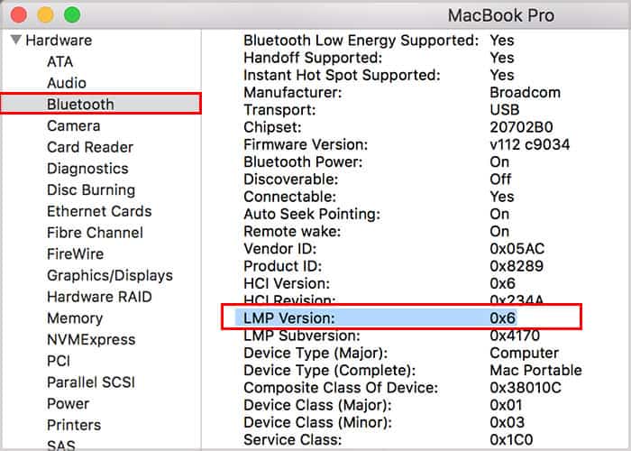 lmp-version-in-mac