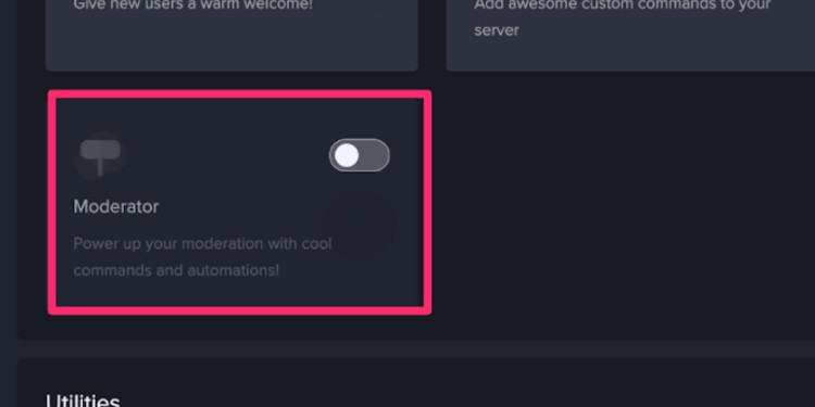 moderator plugin