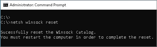 netsh-winsock-reset
