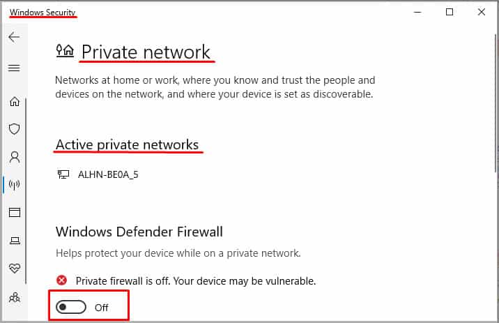 private-network-windows-firewall-defender-off