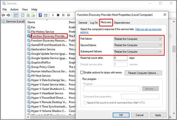 recovery-tab-select-restart