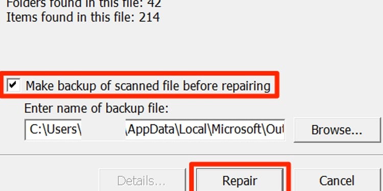 Outlook Stuck On Loading Profile? Here's How To Fix It 4 repair outlook