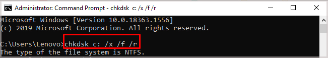 running-chkdsk-command1