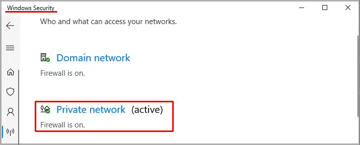 select-private-network