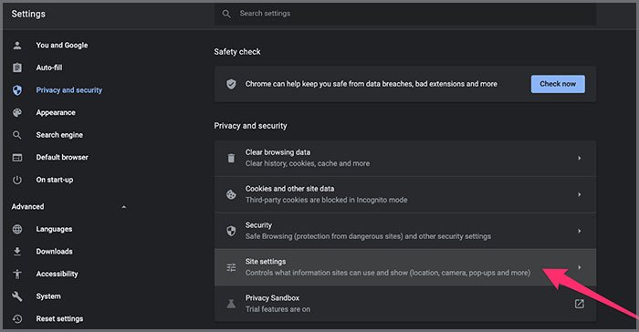 site-settings