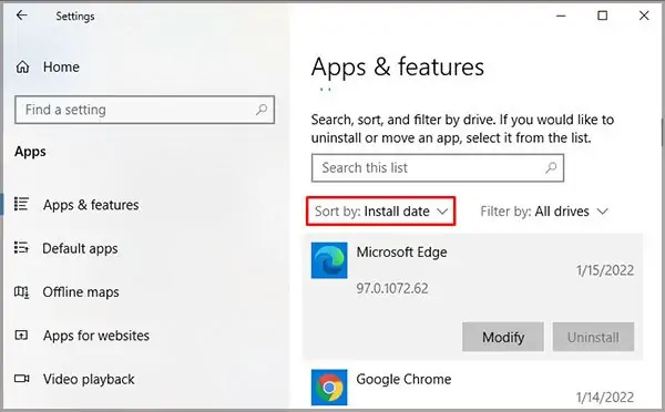 sort-by-install-date-and-unistall-recently-added-program