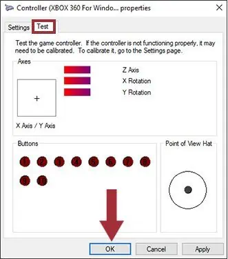 How To Calibrate Xbox One Controller on Windows PC? - 3 Easy Ways 14 test-settings-e1641913573563