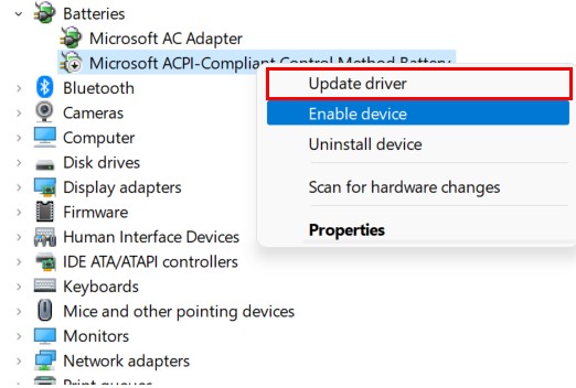 Solved] Microsoft Acpi-compliant Control Method Battery Driver Error