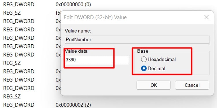 value data