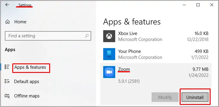 zoom-uninstall