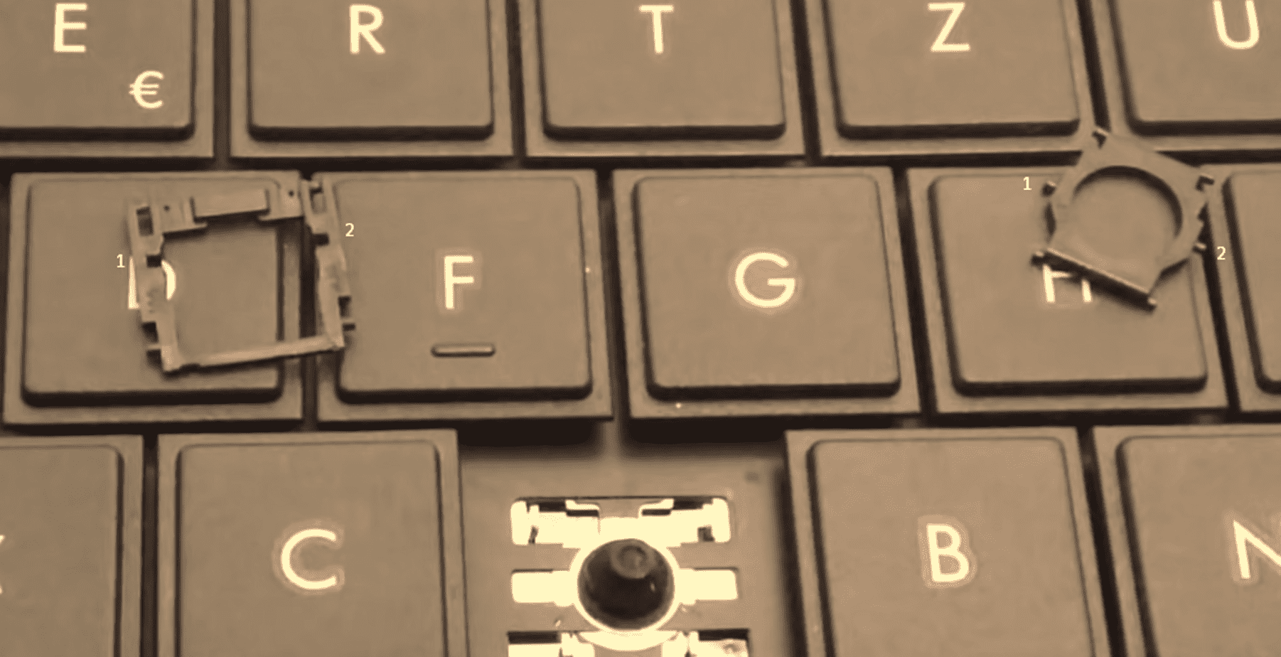 How To Put A Key Back On A Laptop