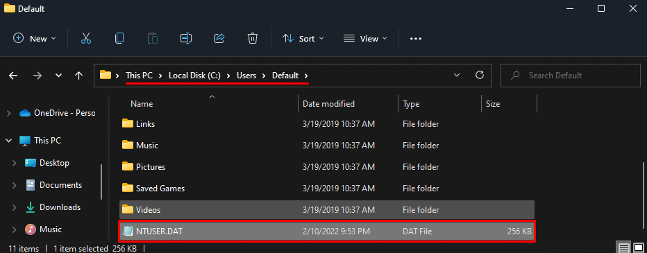 How to Fix “User Profile Service Failed the Sign In” 7 ntuser.dat file