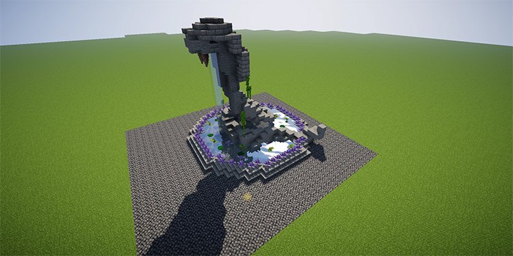 32 Things To Build In Minecraft Survival That Are Useful 4 5 fountain