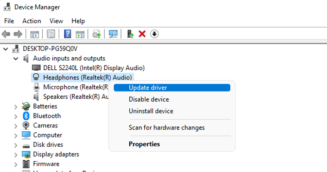 update driver