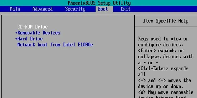 Boot-options