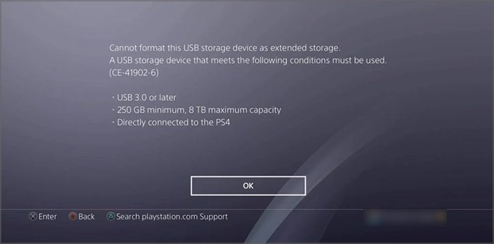 PS4 Extended Storage Not Working? Here's How to Fix It 3 Check-the-Drive's-Compatibility